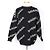 Balenciaga Multi Logo Strick Black White