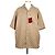 Gucci Giacca-camicia a maniche corte in canvas