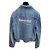 Balenciaga Wave Logo Denimjacke