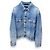 Balenciaga Wave Logo Denimjacke - Ansicht 4