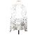 Louis Vuitton Camicia in seta Initial Kim Jones White XL
