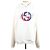 Gucci Kapuzenpullover aus Baumwolljersey Off White