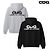 Comme Des Garcons Classic Back Logo Kapuzenjacke mit Reißverschluss