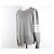 Thom Browne Diagonal Armband Milano Stitch Knit Gray - Ansicht 3