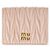 Miu Miu Nappa Leather Compact Wallet