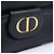 Dior Clutch Double Medium e Borsa a Tracolla con Catena Dorata Crossbody - vista 3