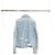 Balmain Vintage Distressed Denim Jacke