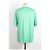 Hermès Kurzarm T-Shirt mit Pferdeleder-Patch Mintgrün - Ansicht 2