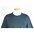 Hermès T-Shirt Türkis mit Pferdeleder-Patch - Ansicht 3