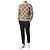 Burberry Klassischer karierter Wollpullover mit Rundhalsausschnitt (Beige) - Ansicht 4