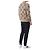 Burberry Klassischer karierter Wollpullover mit Rundhalsausschnitt (Beige) - Ansicht 6