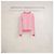 Gucci Wollcardigan in Rosa mit GG-Jacquard-Muster - Ansicht 3