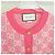 Gucci Wollcardigan in Rosa mit GG-Jacquard-Muster - Ansicht 4