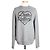 Louis Vuitton Logo Fleece Sweatshirt Gray