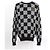 Louis Vuitton Distorted Damier Rundhals-Strickpullover