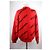 Balenciaga Multi Logo Strickpullover Rot - Ansicht 4