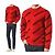 Balenciaga Multi Logo Strickpullover Rot - Ansicht 8