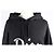 Dior Oversized Hoodie mit besticktem Logo Schwarz - Ansicht 5