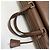 Prada Mallette en cuir Saffiano Marron - vue 7