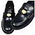 Miu Miu Mocassini Penny in pelle nero - vista 10