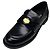 Miu Miu Mocassini Penny in pelle nero - vista 21