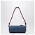 Pouch Miu Miu in gabardine indigo amarante - vista 4