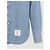 Thom Browne Denim Hemd mit Armbinden Hellblau - Ansicht 6