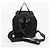 Prada Zaino in nylon con logo triangolare Nero - vista 4
