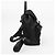 Prada Zaino in nylon con logo triangolare Nero - vista 5