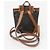 Céline Mini Zaino Triope Polco Canvas Tan - vista 4