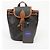 Céline Mini Zaino Triope Polco Canvas Tan - vista 9