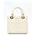 Dior Lady Heart Cannage White Condition - vista 3