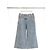 Chanel Pantalones Denim Anchos Washing Blue