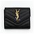 Autre Marque Cartera compacta de piel acolchada Black Gold - vista 2