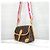 Louis Vuitton Borsa a tracolla Diane Monogram Canvas Fuchsia - vista 2