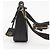 Prada Borsa a tracolla Re-Edition in pelle Saffiano Black - vista 5