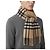 Burberry Kaschmirschal mit großem Karomuster