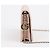 Dior Lady Pouch e borsa a tracolla in pelle d'agnello Cannage Dusty Pink - vista 5