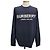 Burberry Wollmisch-Pullover mit Intarsia-Logo Coal Blue