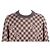 Louis Vuitton Damier Rundhals Strickpullover Braun - Ansicht 7