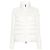 Moncler Cardigã de Lã com Zíper Acolchoado White - vista 7