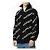 Balenciaga Strickpullover mit halbem Reißverschluss Schwarz - Ansicht 8