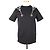 Acne T-Shirt mit Gitarren-Print Kurzarm Schwarz XS