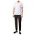 Dolce & Gabbana Rundhals T-Shirt mit Logo-Plaketten-Patch (White) - Ansicht 3