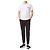 Dolce & Gabbana Rundhals T-Shirt mit Logo-Plaketten-Patch (White) - Ansicht 4