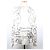 Louis Vuitton Kim Jones Initial Seidenhemd White XL - Ansicht 7