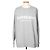 Burberry Logo Sweatshirt Grau