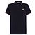 Moncler Piqué-Poloshirt mit farbigen Akzenten Blue - Ansicht 4