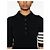 Thom Browne Polo Relaxed Wool Bar Navy - vista 8