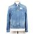 Giacca in denim Burberry blu